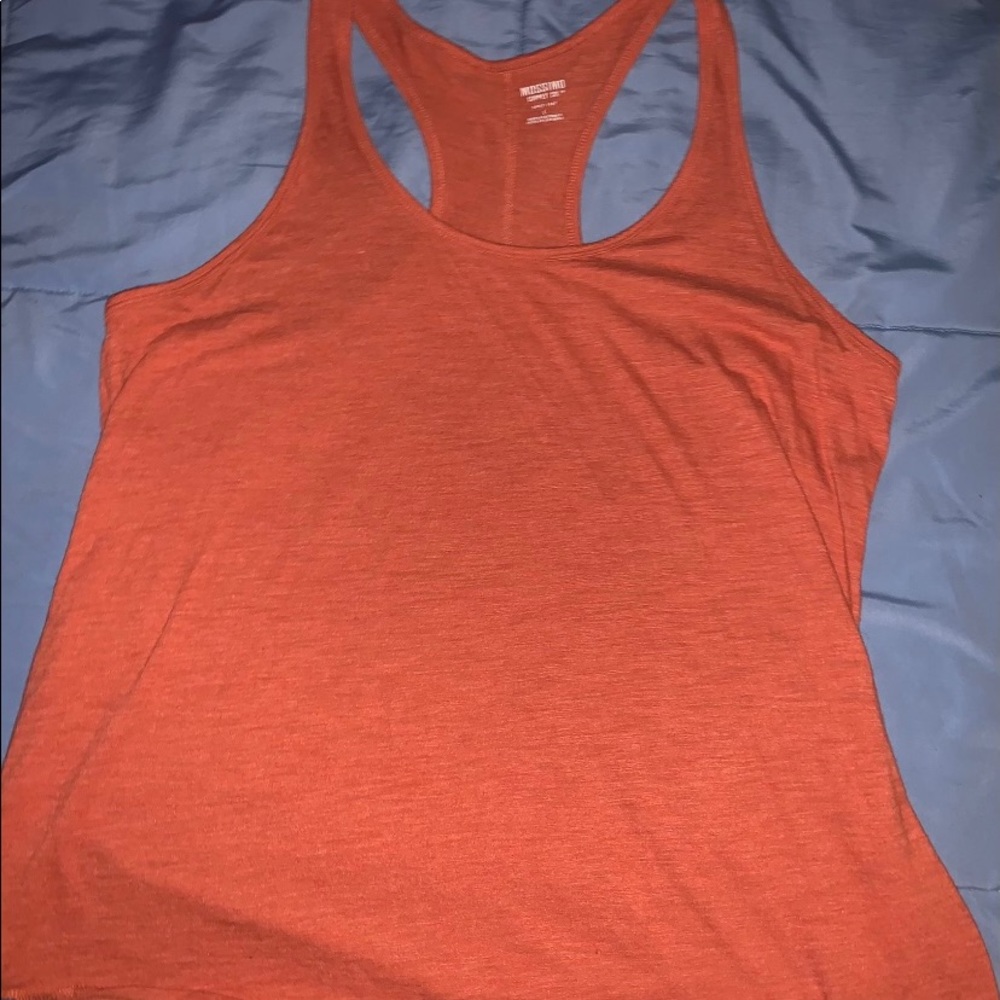 Large Orange Mossimo Supply Co. Tank Top